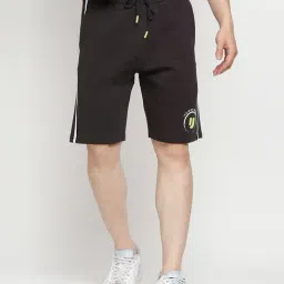UnderJeans by Spykar Brown Cotton Regular Fit Shorts-image-31