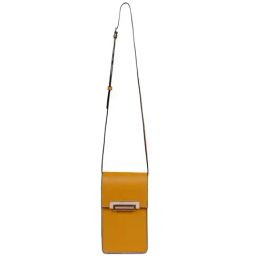 BELWABA Mustard Solid Small Sling Handbag-image-37