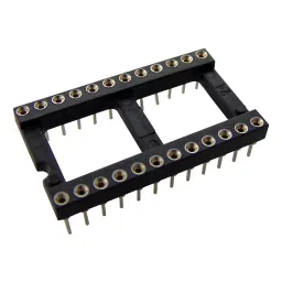 HARWIN SOCKET IC, DIL, 24WAY, TUBE 17, PK17, D2824-42-picture-7