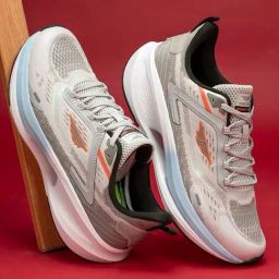 Red Tape Men's Flow plus Grey Walking Shoes-image-79