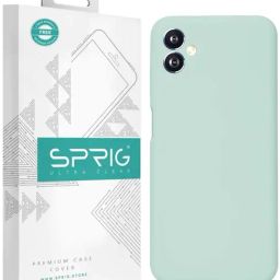 Sprig Liquid Silicone Back Cover for SAMSUNG Galaxy F14 5G (Green)-image-93