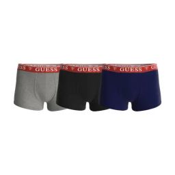 Guess Multi Regular Fit Solid Trunk (Pack of 3)-picture-2
