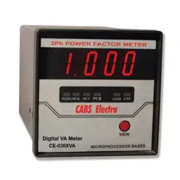 Metravi Digital VA Meter Three Phase 96x96 mmsq, CE-0304VA-19