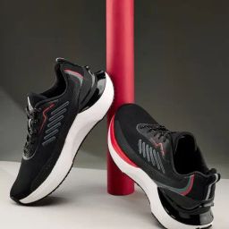 Campus Men's Black Running Shoes-picture-22