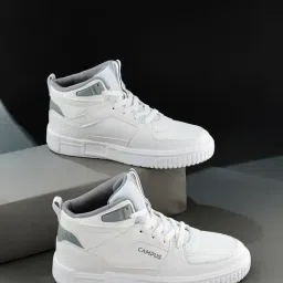 Campus Men's White Sneakers-image-29
