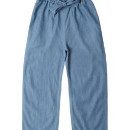 Allen Solly Junior Blue Solid Trousers-image-7