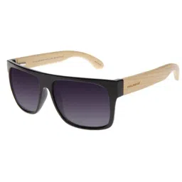 Chilli Beans Jet Black Square UV Protection Sunglasses for Men-image-57