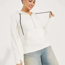 Styli Off-White Plain Hoodie-image-27