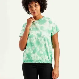Levi's Green Cotton Printed T-Shirt-picture-41