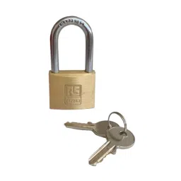 RS PRO Key Brass, Steel Padlock, Keyed Alike, 6mm Shackle, 40mm Body Model No 1958246-picture-7