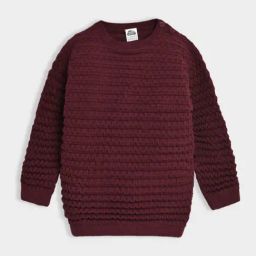 Miarcus Kids Maroon Cotton Sweater-picture-41