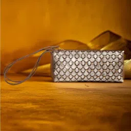 Art N Vintage Luminosa Brown Leather Embellished Small Handbag-image-80