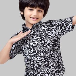 BAESD Boys Comfort Animal Opaque Printed Casual Shirt-image-116