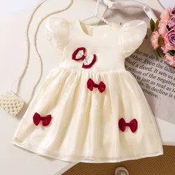 YK Girls Floral Fit & Flare Dress-25