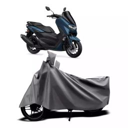Auto Pearl Two Wheeler Cover with Bag for Yamaha NMax 155 BS6, Silver-image-32