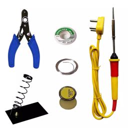 GUNK 6 in 1 Soldering Iron Kit 25 W 5 m Soldering Wire-16