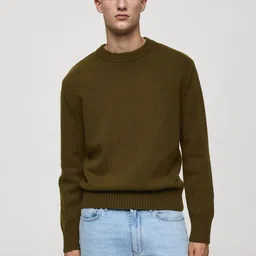 MANGO MAN Knitted Pullover-image-67