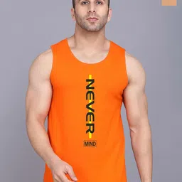 SLOWLORIS Pack Of 2 Printed Gym Vests SL26 COMBO (LOUD BLKRST) (NVR ORANGE)-picture-29