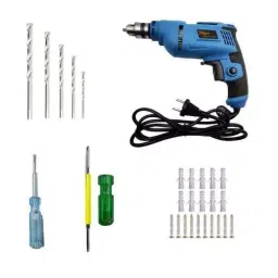 Hillgrove 500 W Drill Machine, 20 Pcs Screws & Gitti Combo, HGCM473M1-39