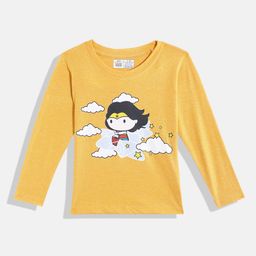 Eteenz Girls Wonder Woman Printed Pure Cotton T-shirt-image-64