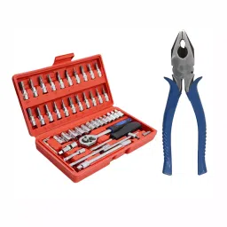 Hillgrove HGCM583M1 Socket Spanner Set with Plier (Pack of 2)-0