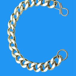 Dynamic Retail Global Men Stainless Steel Silver-Plated Link Bracelet-14