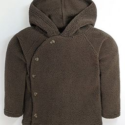 Cherry Crumble By Nitt Hyman Raglan Full Sleeves Solid & Hooded Glorious Sweatshirt - Brown-image-86