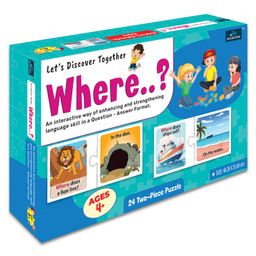 Bookford Let's Discover Together Where Jigsaw Puzzle - 48 Pieces-0