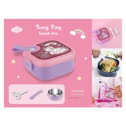 YAMAMA Insulated Lunch Box Teeny Tiny Lunch Box Dreamy Unicorn Stainless Steel Lunch Box Unicorn Theme Modern Design Easy To Carry Portable Lunch Box 750 ml  (Pack of 1  Color May Vary)-10
