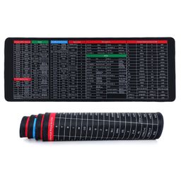 MUREN Jumbo Key Board Shortcut Keys learning Anti-Slip Gaming Mouse Pad-80x30cm - Black-22