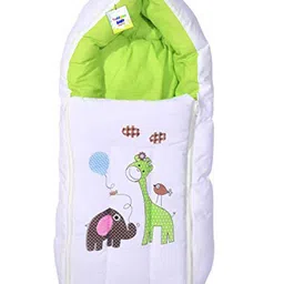 Babytoons Baby Sleeping Bag New Born Carry Nest Bed (0-6 Months) Green-picture-40