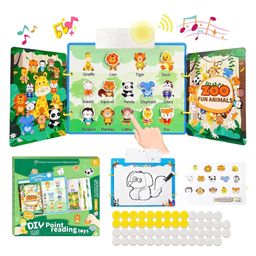 Bunie Zoo Theme Learning Musical Interactive Children Book for Kids-25