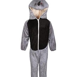 RAJ FANCY DRESSES Full Sleeves Rhino Animal Theme Costume Dress - Grey & Black-image-55