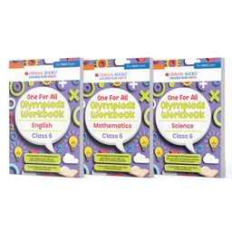 Oswaal One For All Olympiad Workbook Class 6 (Set of 3 Books) Maths, Science & English For 2025 Exam - English-5