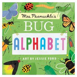 Mrs. Peanuckle's Bug Alphabet Board Book By Mrs.Peanuckle - English-96