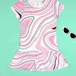 BE AWARA Print Fit & Flare Dress-picture-58