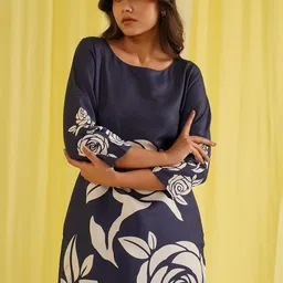 HRITIKA Women Floral Printed Kurta with Trousers-picture-48
