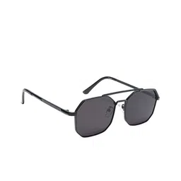 Eyejack Unisex Wayfarer Sunglasses With UV Protected Lens B80776CL882-17