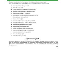 oswaal books Oswaal One For All Olympiad Workbook Class 6 (Set of 3 Books) Maths, Science & English For 2025 Exam - English image 3