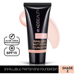 A.D.S Beauty Infallible Mattifying Foundation- 35 ml- 02 image 2
