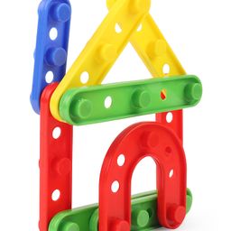 little fingers Little Finger Link and Learn Blocks Toy Set - 72 Pieces image 5
