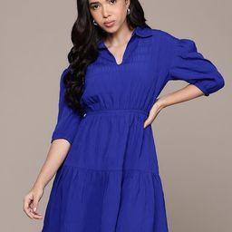Nautica Textured A-Line Mini Dress-picture-34