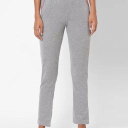 Sweet Dreams Grey Cotton SolidPyjama-image-40