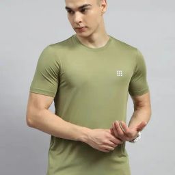 Rock.it by Monte Carlo Mens Solid Smart Fit Half Sleeve T-Shirt-image-25