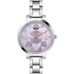 Helix by Timex Purple Round Dial Analog Womens Watch - TW041HL23-image-27