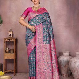 Varanga Woven Design Banarasi Saree-picture-37