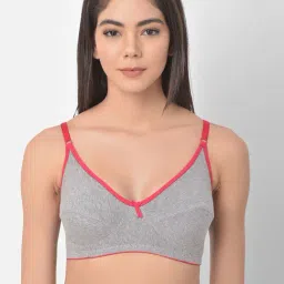 Clovia Grey Non Wired Non Padded Full Coverage Bra-picture-14