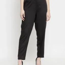 Sera Black Regular Fit Pants-picture-5