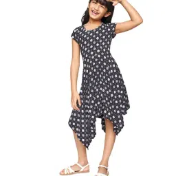 Global Desi Girl Black Printed Dress-image-34