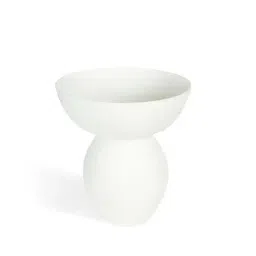Home4U White Resin 41 cm Planter Pot - Set of 1-image-10